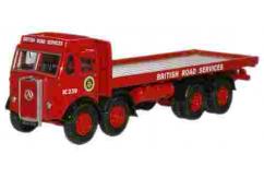 Oxford  1/76 Atkinson 8 Wheel Flat Bed Lorry BRS image