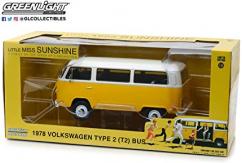 Greenlight 1/24 1978 Volkswagen Type 2 (T2B) Bus Yellow/White Roof image