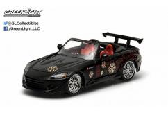 Greenlight 1/43 2000 Honda S2000 The Fast and the Furious Black image