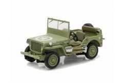Greenlight 1/43  Willies Jeep MB Green image