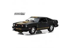 Greenlight 1/43 1977 Ford Mustang Cobra II Black image