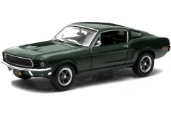 Greenlight 1/43 1968 Ford Mustang Fast Back - Bullitt Green image