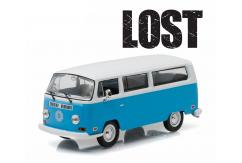 Greenlight 1/43 1971 Volkswagen Type 2 "Dhama" Van Blue/White Roof image