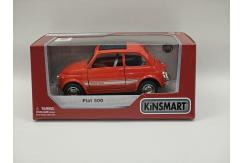 KiNSMART 1/24 Fiat 500 Red image
