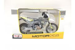 Maisto 1/12 Husqvarna 701 Supermoto 2023 Dirt Bike image