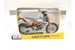 Maisto 1/12 KTM 690 SMC R 2023 Dirt Bike image