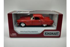 KiNSMART 1/36 Ford Thunderbird 1955 Red image