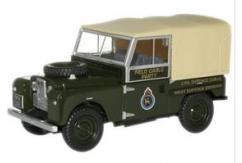 Oxford  1/76 Land Rover Series 1 88 inch Canvas Back Civil Defence image
