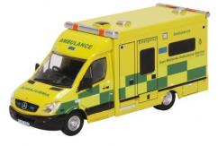 Oxford  1/76 Mercedes Ambulance West Midlands image