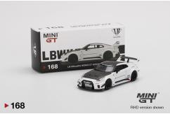Mini GT 1/64 Nissan 35GT-RR LB-Silhouette WORKS GT White image