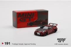 Mini GT 1/64 Nissan 35GT-RR LB Silhouette WORKS Ver.1 Lava Red image