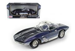 Motormax  1/18 1961 Chevrolet Corvette Mako Shark Blue image