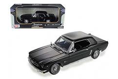 Motormax  1/18 1964 1/2 Mustang Hard Top Black  image