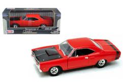 Motormax  1/24 Dodge Coronet Super Bee 1969 - Red  image