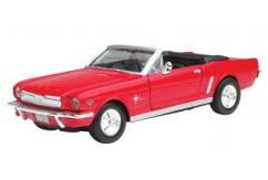 Motormax  1/43 1964 Ford Mustang Convertible Red  image