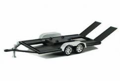 Motormax  1/24  Trailer 1/24 Scale Black  image