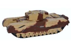 Oxford  1/76 Churchill Tank MkIII King Force- Major King image