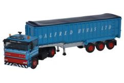 Oxford  1/76 DAF2800 Tipper- Alfred Hymes Ltd Blue image