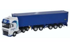 Oxford  1/76 DAF XF Euro 6 D-Tec Combi Trailer & Container Maritime Transport image