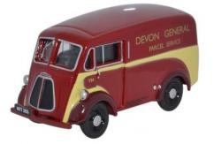 Oxford  1/76 Morris J Van Devon Parcel Service image