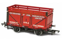 Oxford  1/76 Coke Wagon, 7 Plank, 2 Coke rails, Exec of John Hargreaves  image