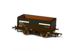 Oxford  1/76 Mineral Wagon, 7 Plank, NCB Internal User - Weathered  image