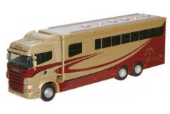 Oxford  1/76 Scania Highline Horsebox  image