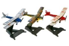 Oxford  1/72 Set of 3 Tiger Moths  image