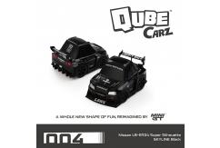 Mini GT Nissan LB-ER34 Super Silhouette Skyline Black QubeCarz image