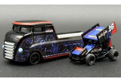 Shelby Collectables 1/64 World of Outlaws Custom Hauler & Sprint Car 2026 image