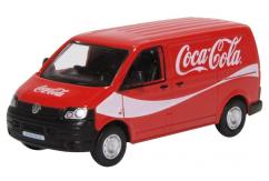 Oxford 1/76 Volkswagen T5 Van Coca Cola image