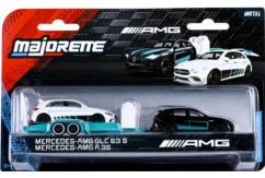 Majorette 1/64 Mercedes-AMG GLC 63 S & A 35 Trailer Set image