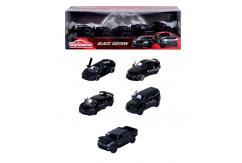 Majorette 1/64 Black Edition 2.0 5-Piece Gift Pack image