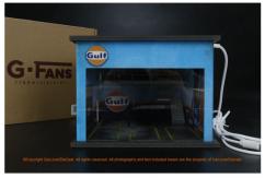 G-Fans 1/64 GULF Double Storey Garage with LED Lights image