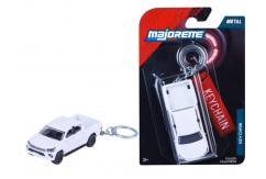Majorette 1/64 Toyota Hilux Revo White Keychain image