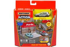 Matchbox 1/64 'Action Drivers' Pizza Hut Pizza Run with VW Golf GTI image