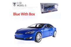 Hommat 1/32 Tesla Model S Blue image