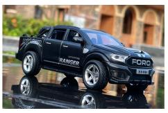 DModels 1/32 Ford Ranger Raptor F350 Pickup with Tyre Rack - Black image