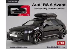 DModels 1/18 Audi RS6 Avant Wagon with Roof Box image