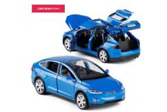 Hommat 1/32 Tesla MODEL X Blue image