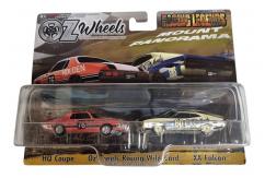 OZ Wheels 1/64 Holden HQ Coupe & Ford XA Falcon Racing Wild Card Twin Pack image
