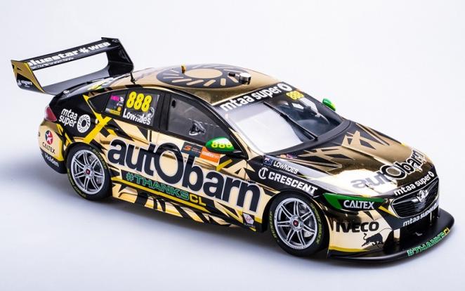 Biante 1/18 Holden ZB Commodore #888 Lowndes Last Drive Newcastle 2018