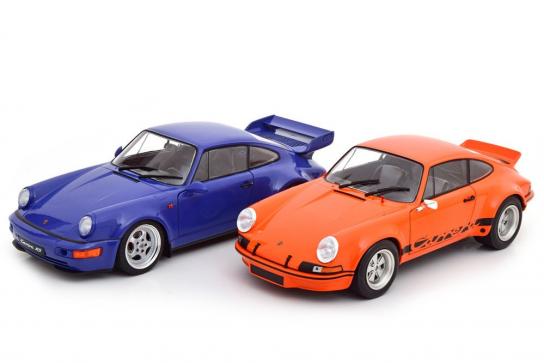 Solido 1/18 Porsche Twin Pack - 911 Carrera RSR & 964 RS image