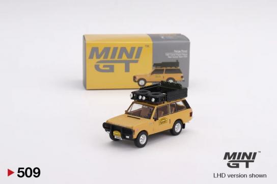 Mini GT 1/64 Range Rover 1982 Camel Trophy Papua New Guinea image