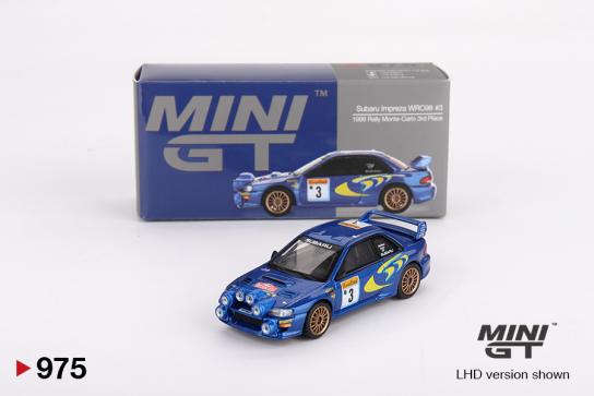 Mini GT 1/64 Subaru Impreza WRC98 #3 1998 Rally Monte Carlo - McRae image