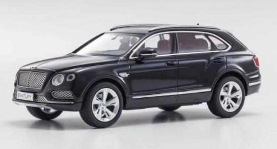 Kyosho 1/43 Bentley Bentayga Metallic Black image