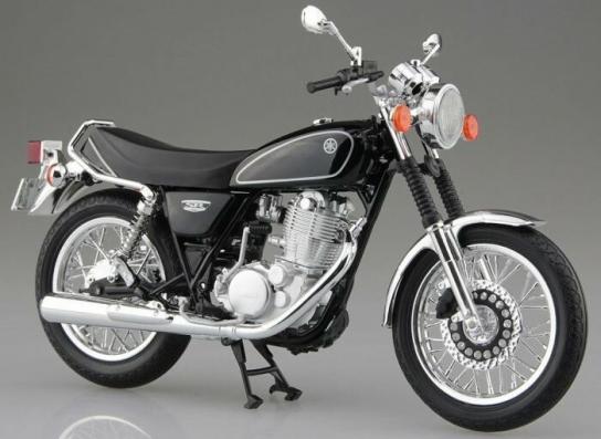 Aoshima 1/12 Yamaha SR400 - Black image