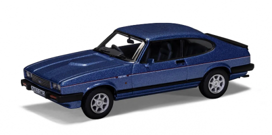 Corgi 1/43 Ford Capri Mk3 2.8 Injection Special - Paris Blue image