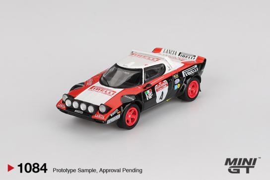 Mini GT 1/64 Lancia Stratos #4 M.Alen Winner Rally Sanremo 1978 image