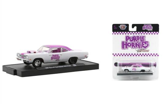 M2 Machines 1/64 1969 Plymouth Road Runner 400 6-Pack image